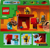 LEGO ® Minecraft® Nether Lav Savaşı 21266 - 6+ Çocuklar için Yaratıcı Oyuncak Yapım Seti (99P)