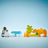 LEGO ® DUPLO® Kasabası Vahşi Hayvan Aileleri:Penguenler ve Aslanlar 10442- 2+ Eğitici Oyuncak Seti (10P)