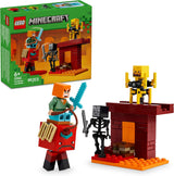 LEGO ® Minecraft® Nether Lav Savaşı 21266 - 6+ Çocuklar için Yaratıcı Oyuncak Yapım Seti (99P)
