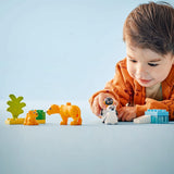 LEGO ® DUPLO® Kasabası Vahşi Hayvan Aileleri:Penguenler ve Aslanlar 10442- 2+ Eğitici Oyuncak Seti (10P)