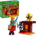 LEGO ® Minecraft® Nether Lav Savaşı 21266 - 6+ Çocuklar için Yaratıcı Oyuncak Yapım Seti (99P)