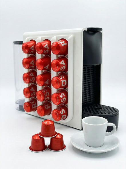 Nespresso ve Starbucks Uyumlu Kapsül Standı Makine Yanı Yapışkanlı Kahve Kapsül Tutucu Düzenleyici