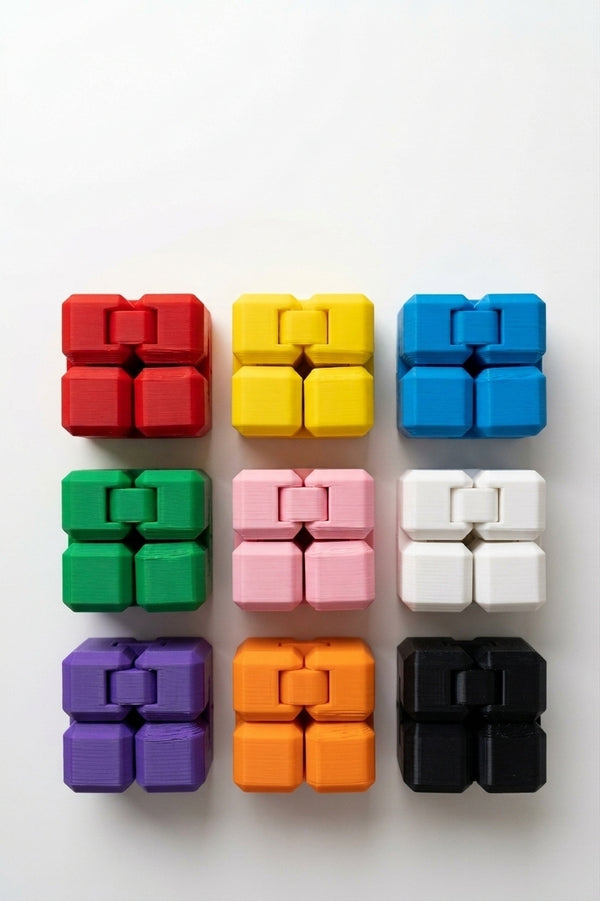 Sonsuz Döngü Küpü Fidget Toy Stres Giderici Odaklanma Arttırıcı Sihirli Zeka Küpü