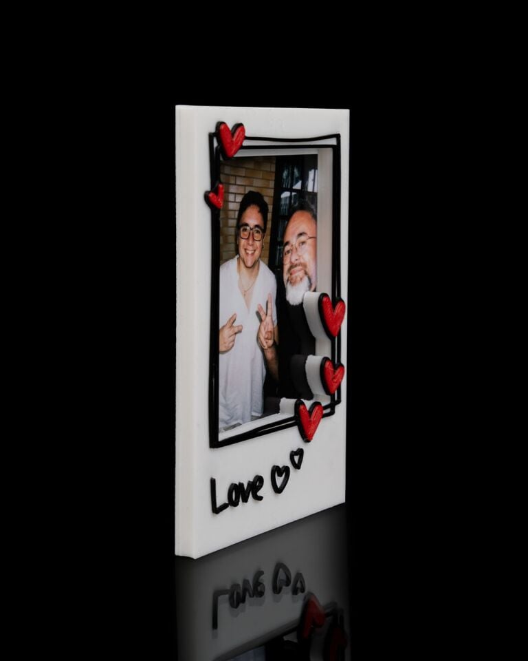 Framed with Love - Mıknatıslı Fotoğraf Çerçevesi  (3 Adet)