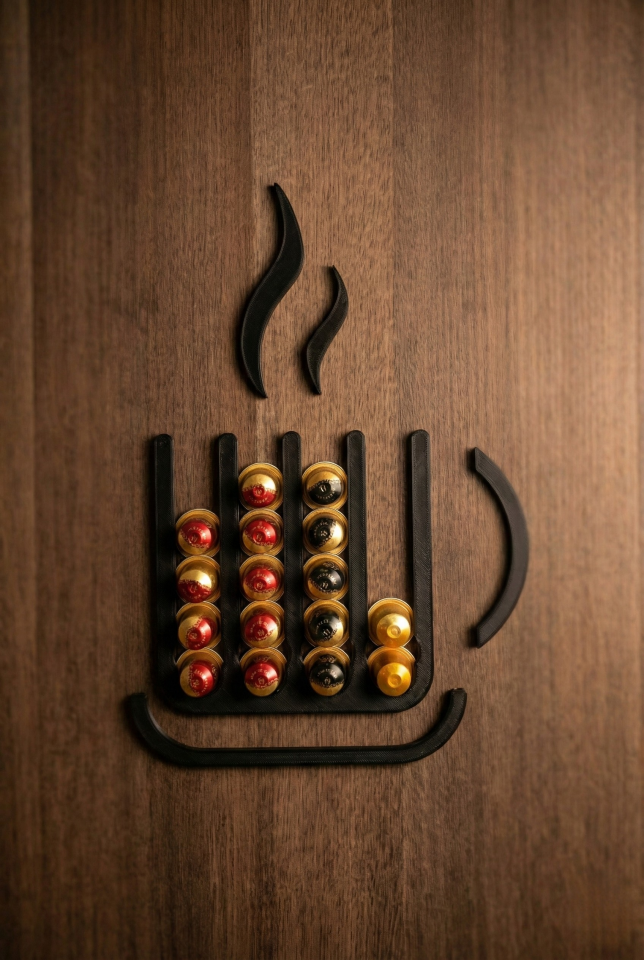 Nespresso ve Starbucks Uyumlu Kahve Bardağı Kapsül Kahve Tutucu Stand Düzenleyici Organizer