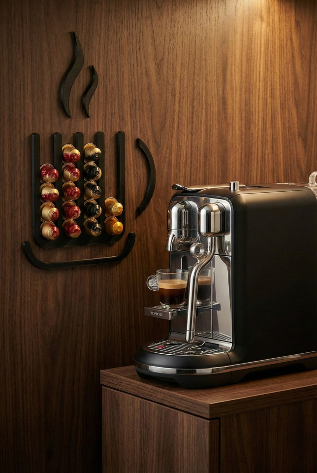 Nespresso ve Starbucks Uyumlu Kahve Bardağı Kapsül Kahve Tutucu Stand Düzenleyici Organizer