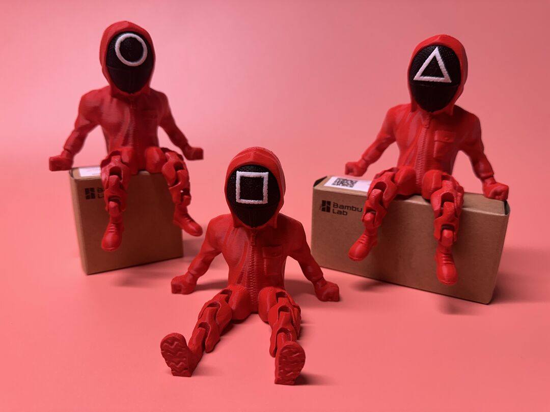 Squid Game Figür 3'lü Set - Büyük Model