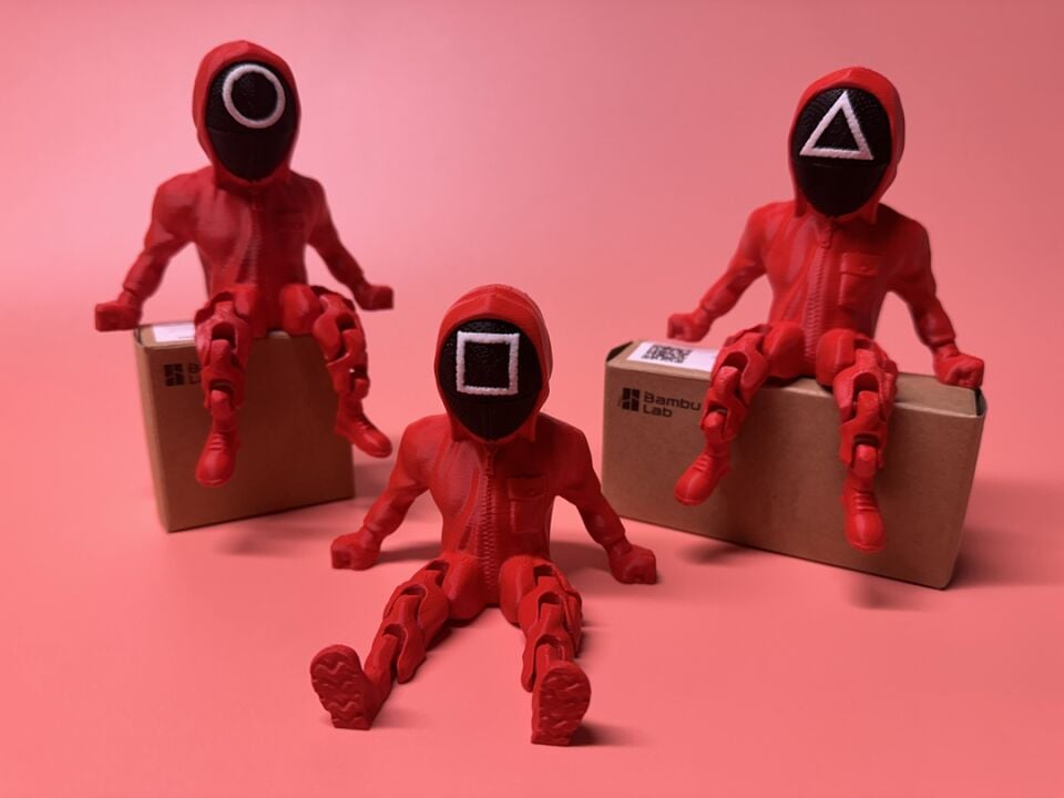 Squid Game Figür 3'lü Set - Büyük Model