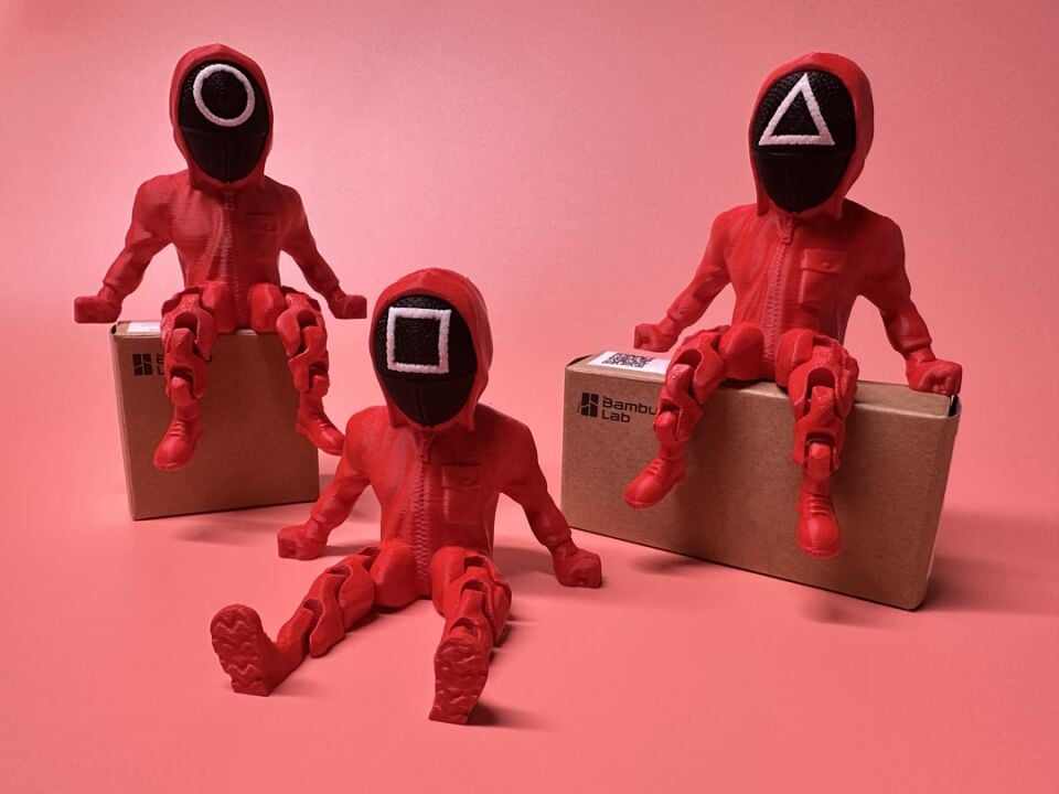 Squid Game Figür 3'lü Set - Büyük Model