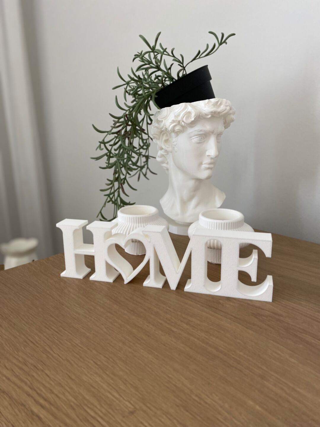 '' HOME '' Dekoratif Biblo