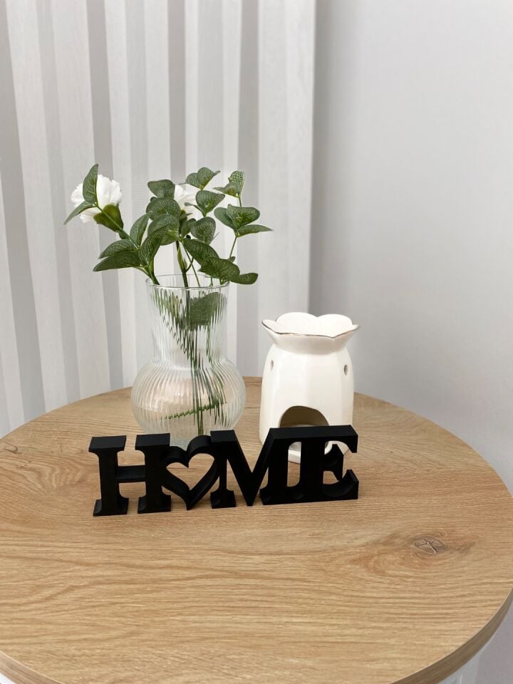 '' HOME '' Dekoratif Biblo