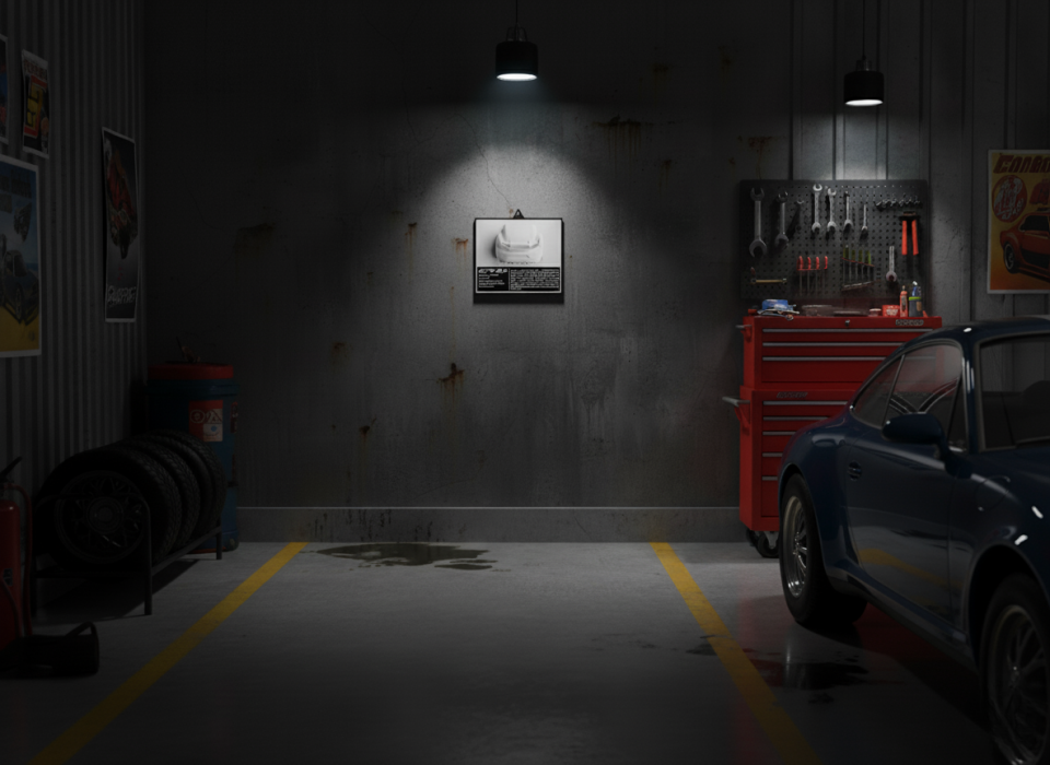 Porsche GT4 RS Wall Art