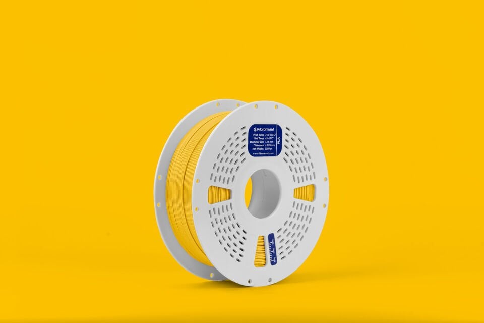Fibromast PLA Filament - Sarı - 1,75 mm 1 KG