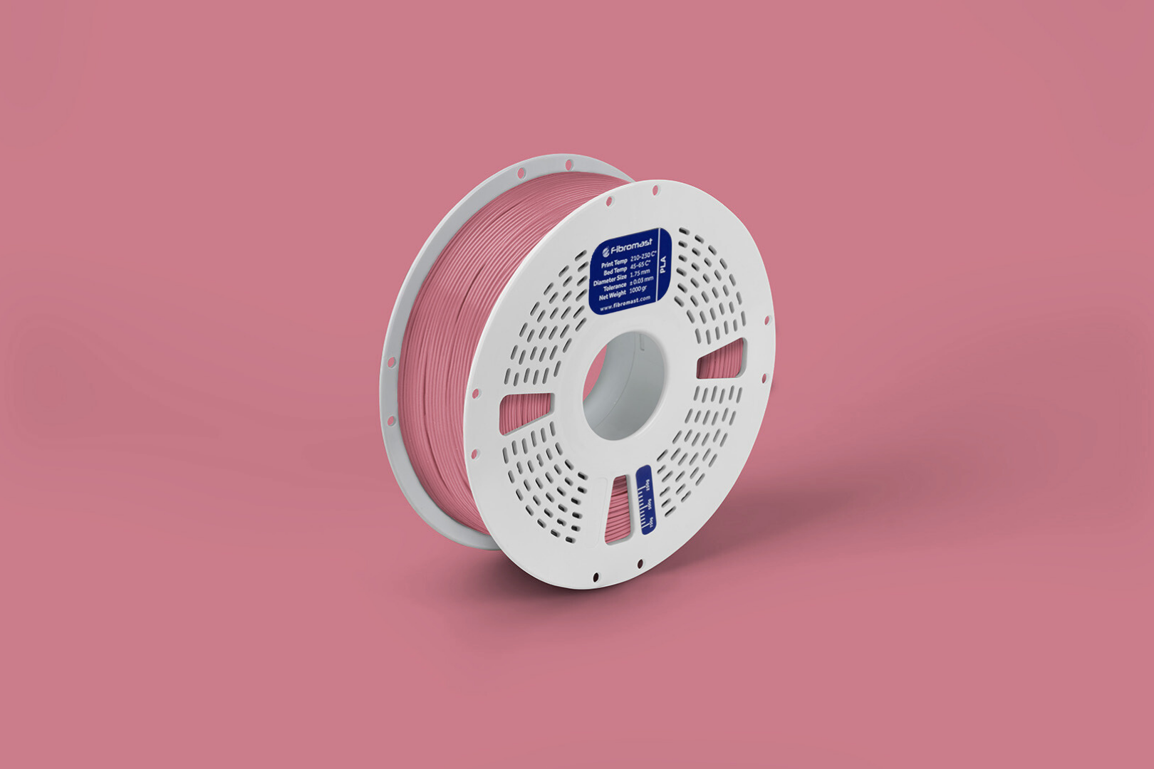 Fibromast PLA Filament - Açık Pembe - 1,75 mm 1 KG