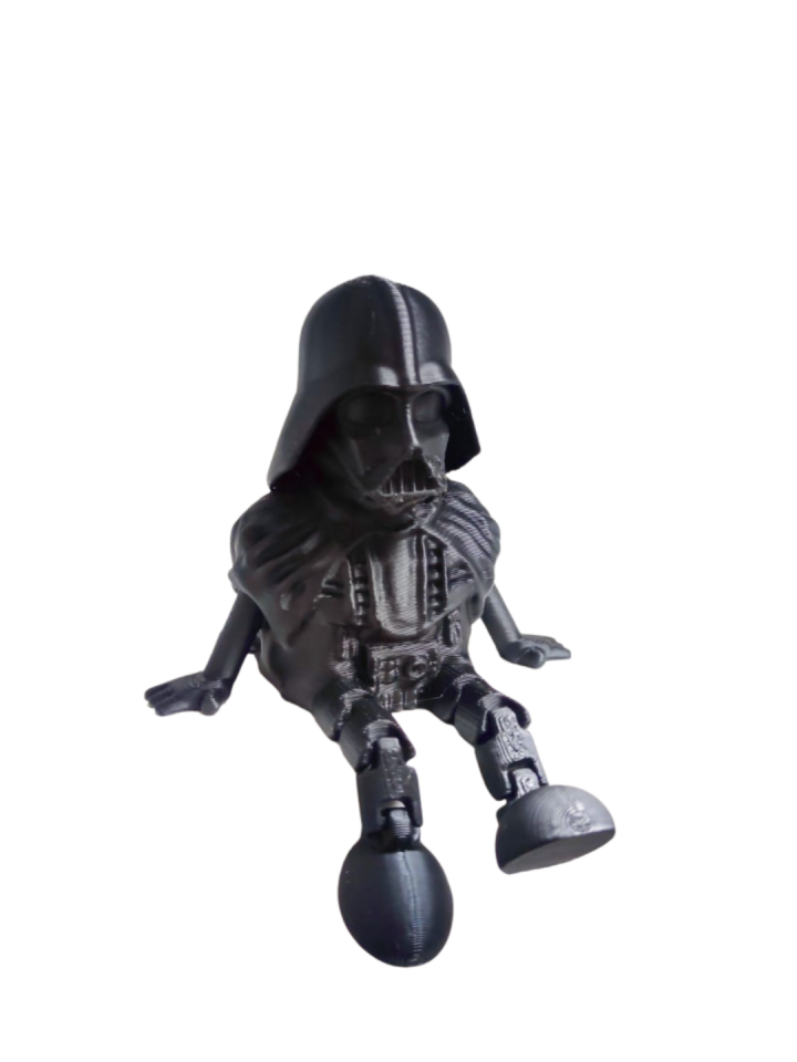 Darth Vader Eklemli Figür Kitaplık Dekoru