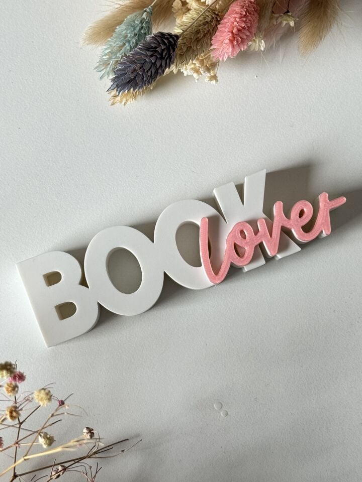 Book Lover Kitaplık Süsü- Dekor