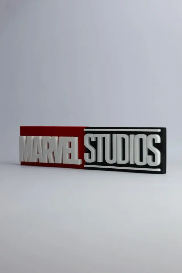 Marvel Studios - 3 Boyutlu Tabela - 20cm x 5cm x 1.5cm