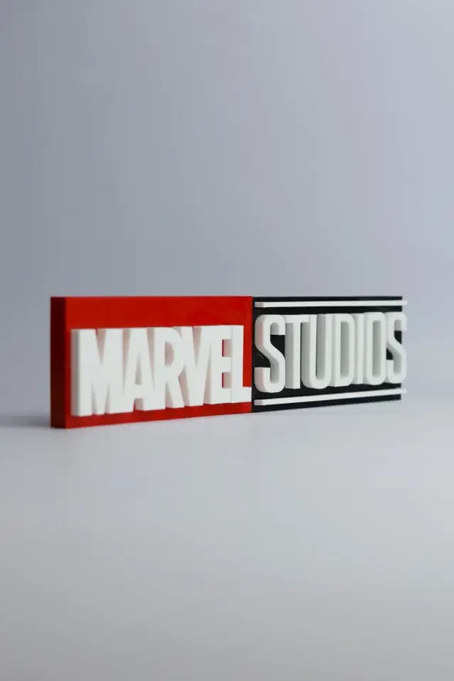 Marvel Studios - 3 Boyutlu Tabela - 20cm x 5cm x 1.5cm