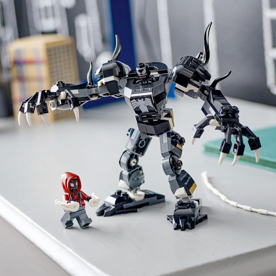 LEGO | Marvel Venom Robot Zırhı Miles Morales’e Karşı 76276-6 Yaş ve Üzeri Süper Kahraman Seven Çocuklar için İnşa Edilebilen Yaratıcı Oyuncak Yapım Seti (134 parça)