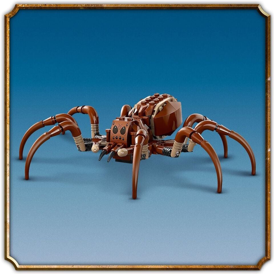 LEGO Harry Potter Aragog Yasak Ormanda 76434 – 7 Yaş Üzeri Çocuklar için Hediye Fikri, Harry Potter ve Ron Weasley Minifigürleri ile 2 Örümcek Figürü İçeren Yaratıcı Oyuncak Yapım Seti (195 Parça)