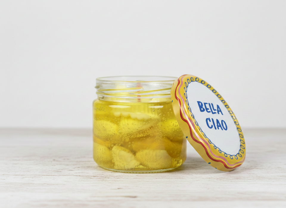 Limon Reçeli Jel Mum - Lemon Drop - 100% Handmade Dekoratif Mum